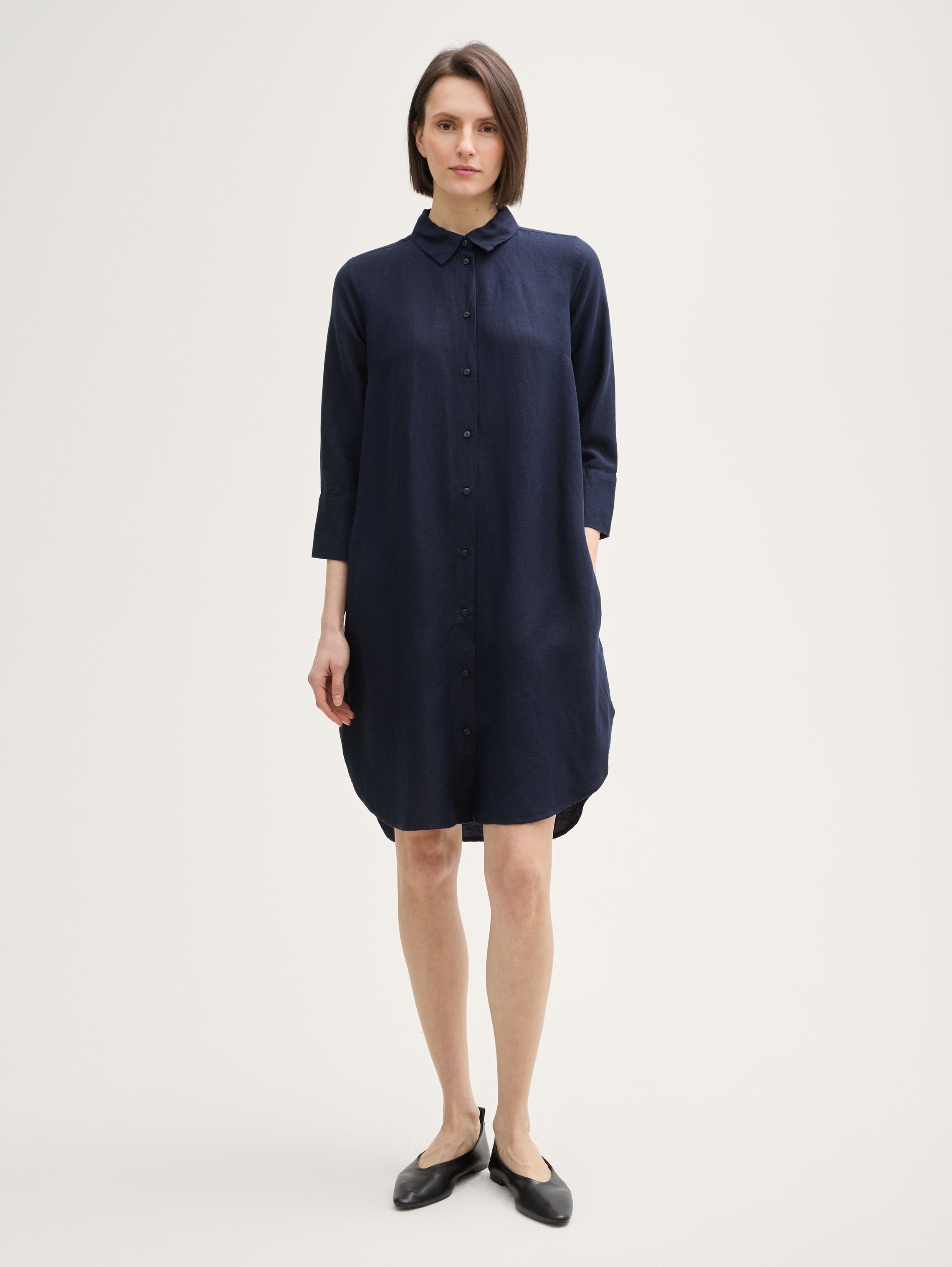 Tom Tailor_Blouse Dress with Linen_1045771_10668_02