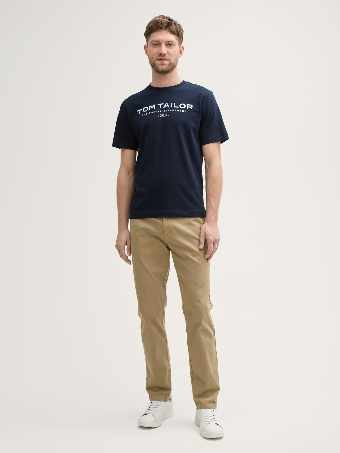 Tom Tailor_Cotton T-Shirt with Logo Print_1045773_10668_02