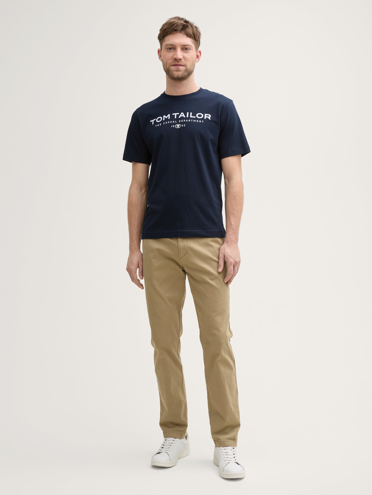 Tom Tailor_Cotton T-Shirt with Logo Print_1045773_10668_02