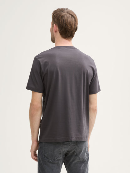 Tom Tailor_Cotton T-Shirt with Logo Print_1045773_10899_03