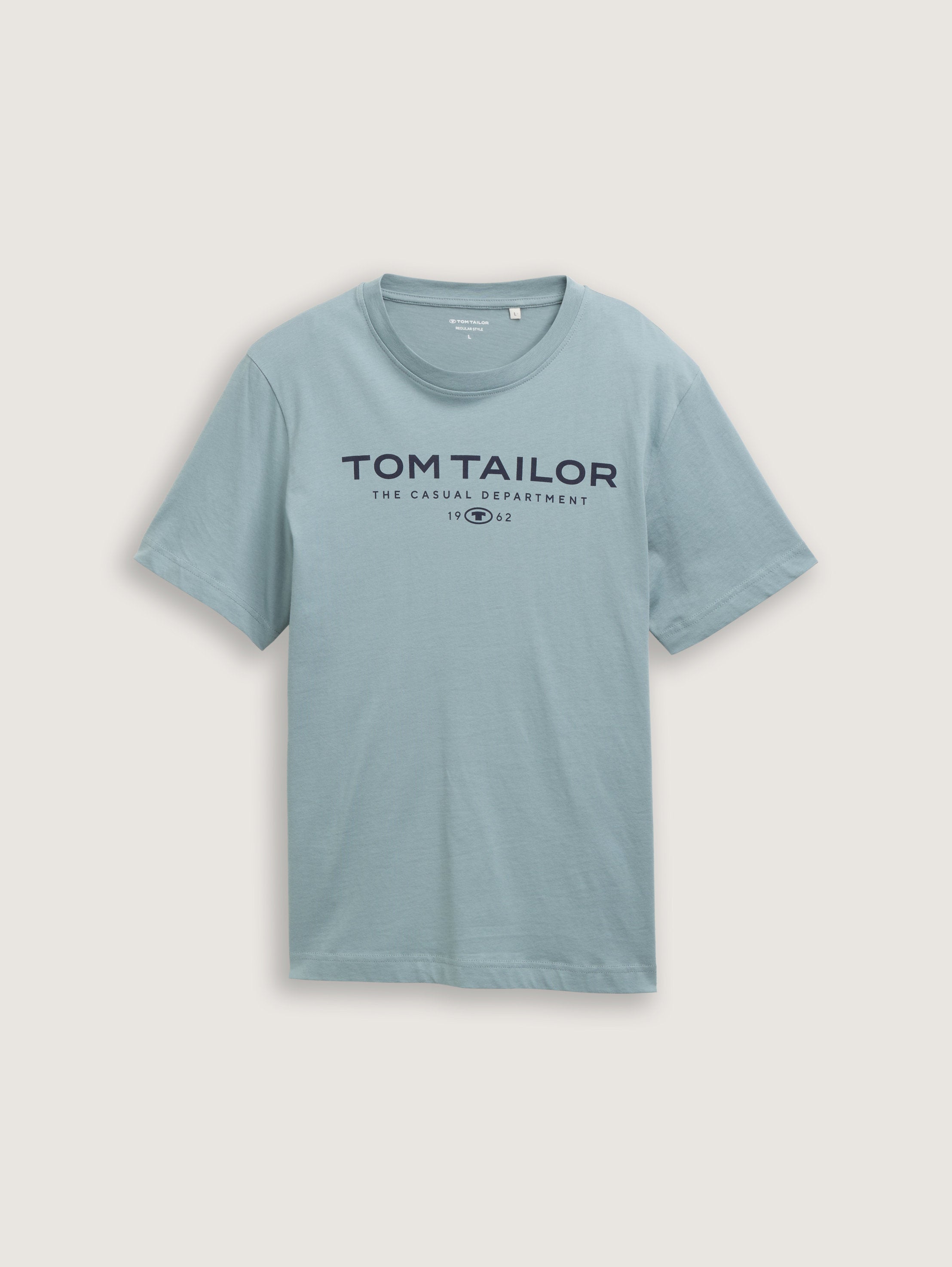 Tom Tailor_Cotton T-Shirt with Logo Print_1045773_27475_06
