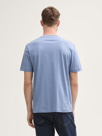 Tom Tailor_Cotton T-Shirt with Logo Print_1045773_37533_03