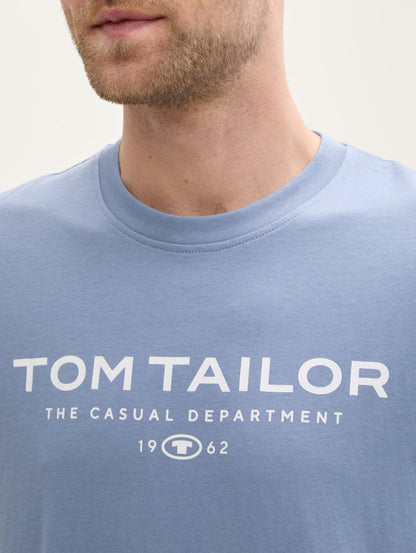 Tom Tailor_Cotton T-Shirt with Logo Print_1045773_37533_04
