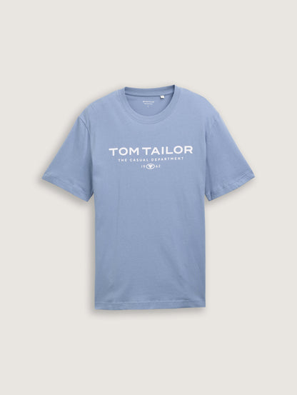 Tom Tailor_Cotton T-Shirt with Logo Print_1045773_37533_06