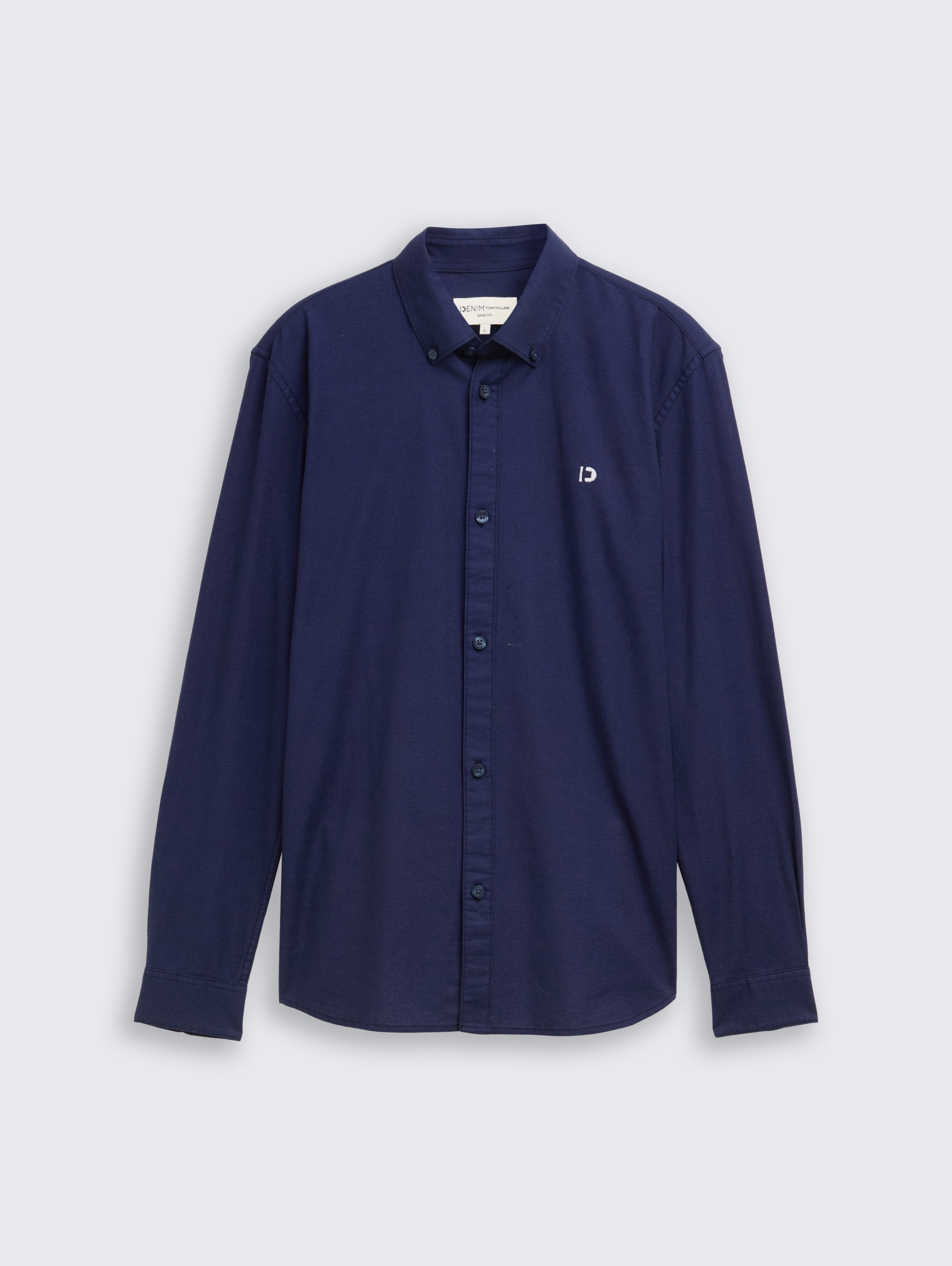 Tom Tailor_Oxford Shirt with Logo Embroidery_1045930_34590_06