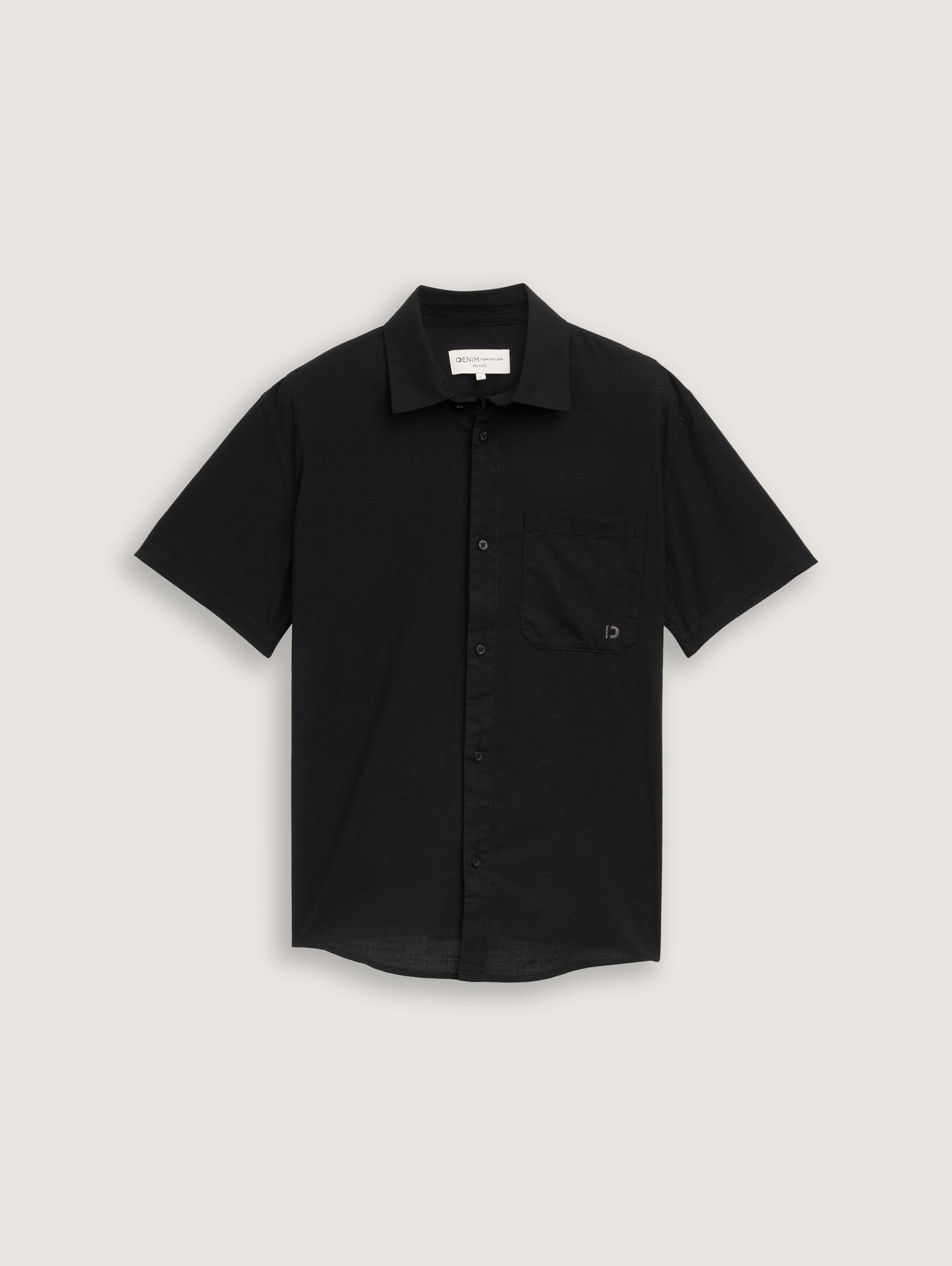 Tom Tailor_Relaxed Fit Short Sleeve Shirt with Breast Pocket_1045977_29999_06