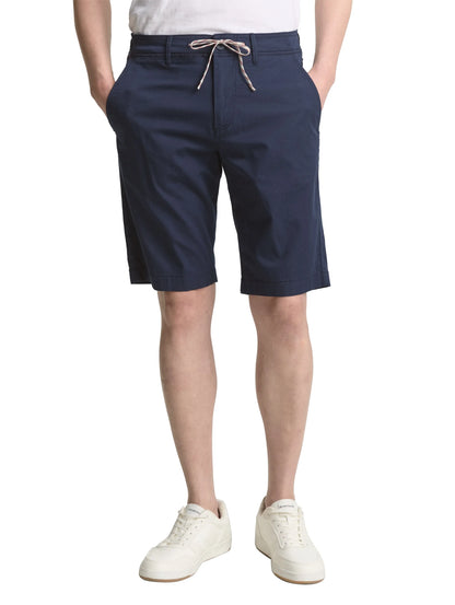 Tom Tailor Sky Captain Blue Men Lightweight Chino Shorts with Drawstring SKU: 1046149_10668 Image 01