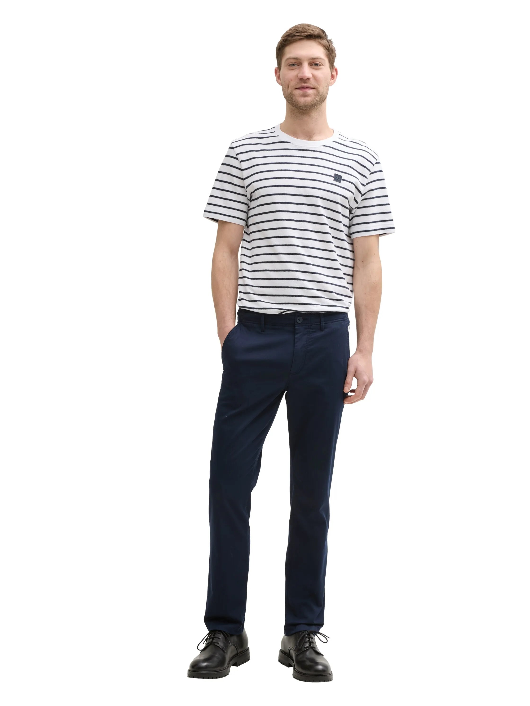 Tom Tailor Sky Captain Blue Men Lightweight Chino Trousers SKU: 1046150_10668 Image 04