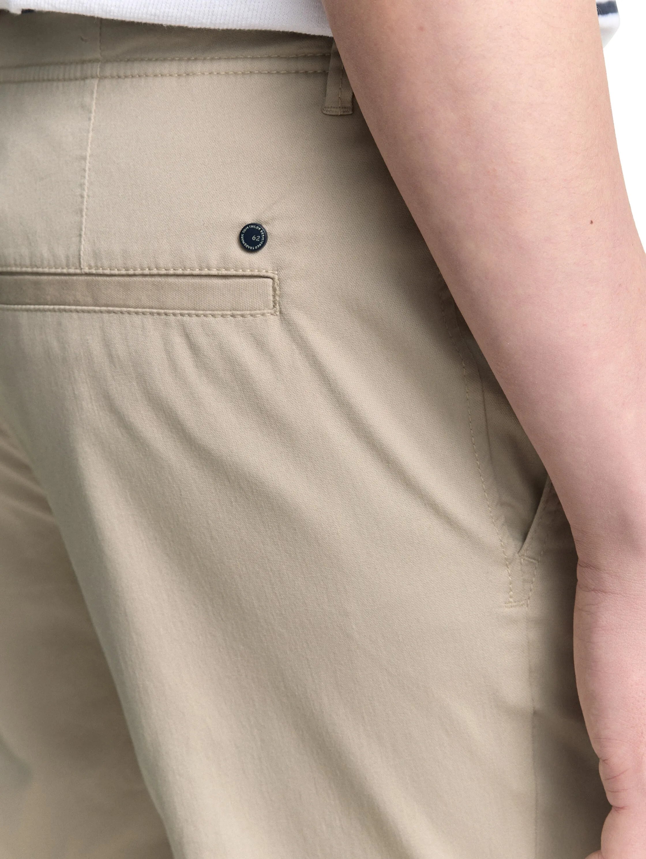Tom Tailor Cashew Beige Men Lightweight Chino Trousers SKU: 1046150_11032 Image 04