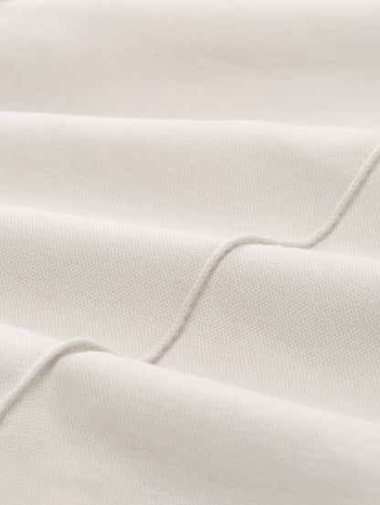 Denim Tom Tailor Chalk Grey Men Loose Fit PiquŽ Sweatshorts with Stretch SKU: 1046152_15277 Image 05