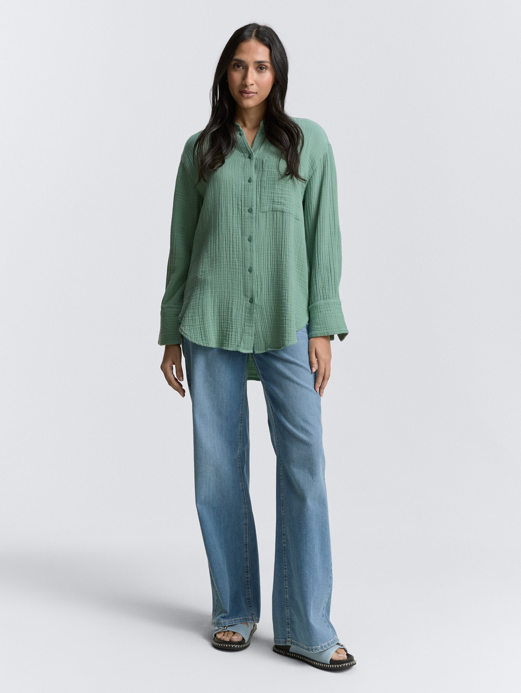Tom Tailor_Oversize Muslin Shirt Blouse_1046196_13010_02