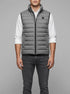 Tom Tailor Washed Jasper Green Men Hybrid Quilted Waistcoat SKU: 1046222_21951 Image 00