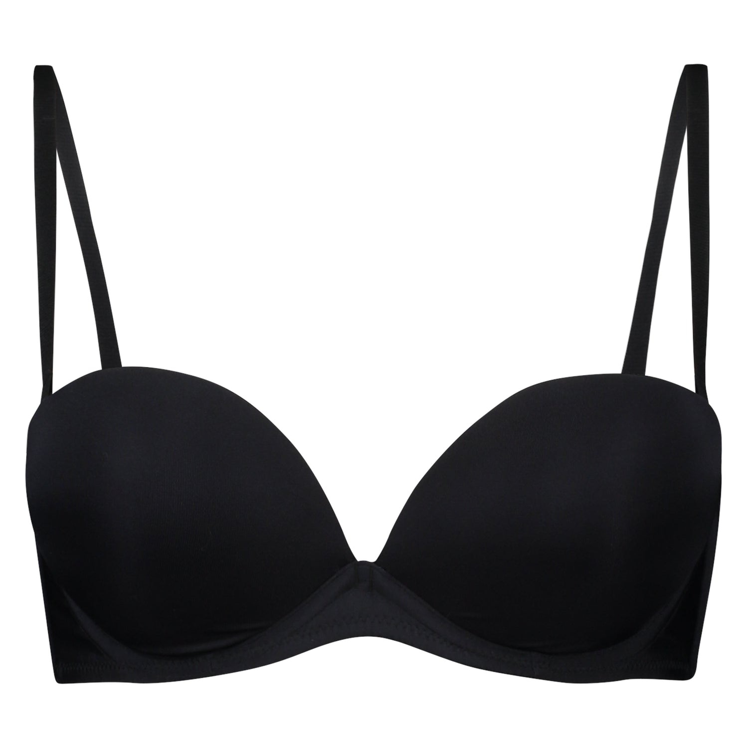 Maximizer Push Up Bra With Removable Straps In Different Cup Sizes_104636_Black_01