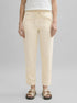 Tom Tailor Champagne Women Loose Slim Trousers with Linen Content SKU: 1046498_37762 Image 00