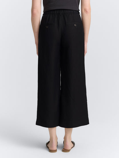 Tom Tailor_Culotte Trousers with Linen Content_1046507_14482_02