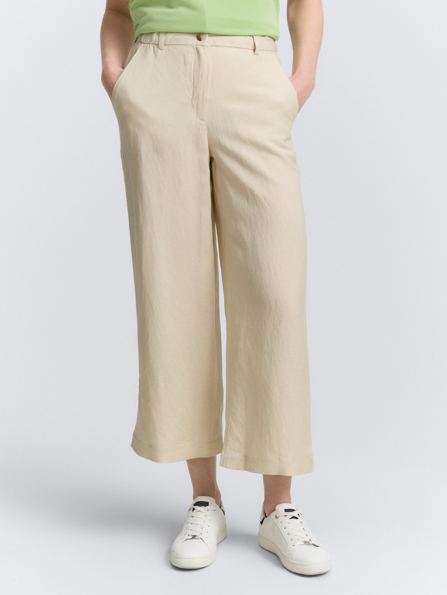 Tom Tailor_Culotte Trousers with Linen Content_1046507_37762_04