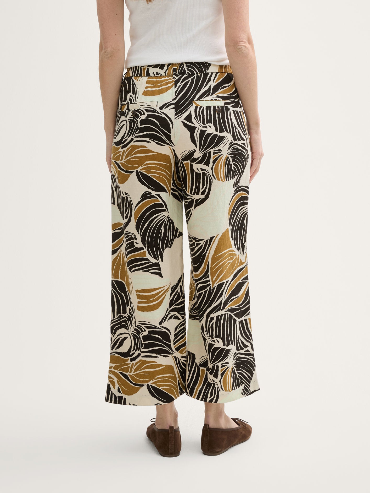 Tom Tailor_Culotte Trousers with Linen Content_1046507_37999_02