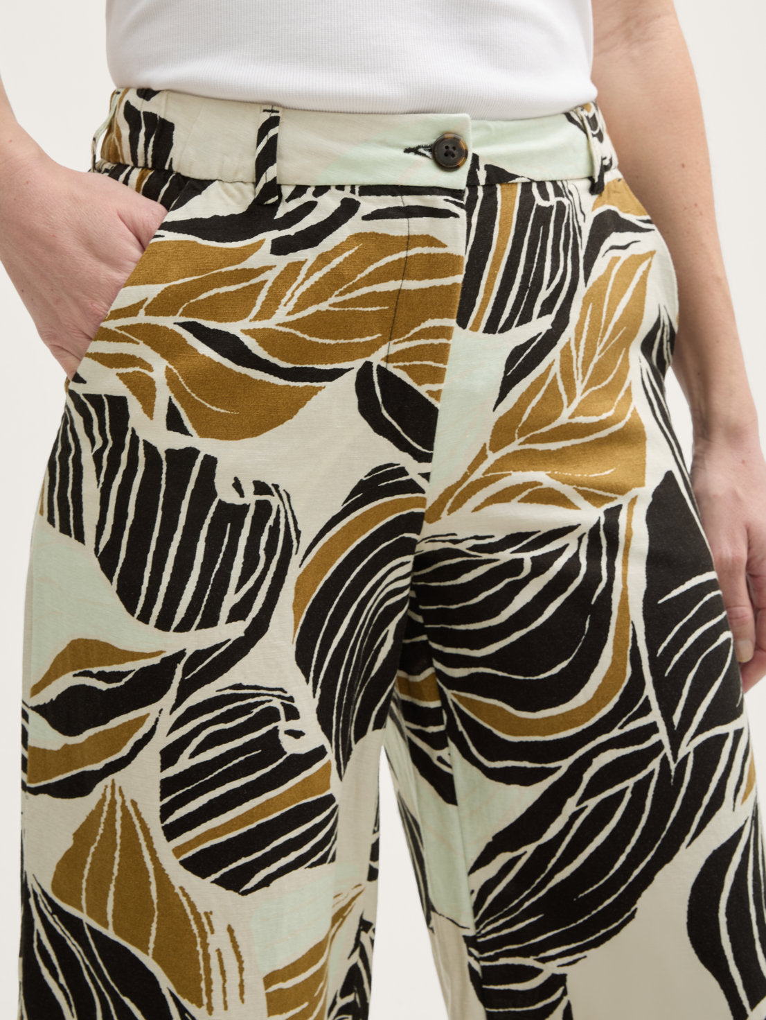 Tom Tailor_Culotte Trousers with Linen Content_1046507_37999_03