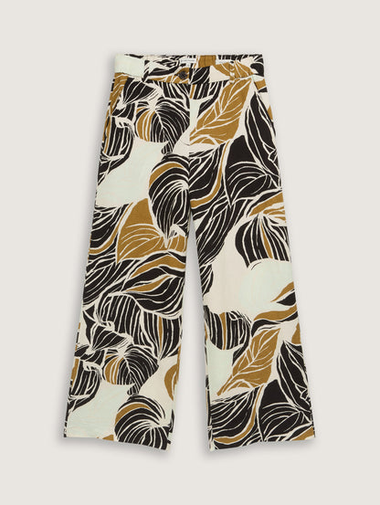 Tom Tailor_Culotte Trousers with Linen Content_1046507_37999_06