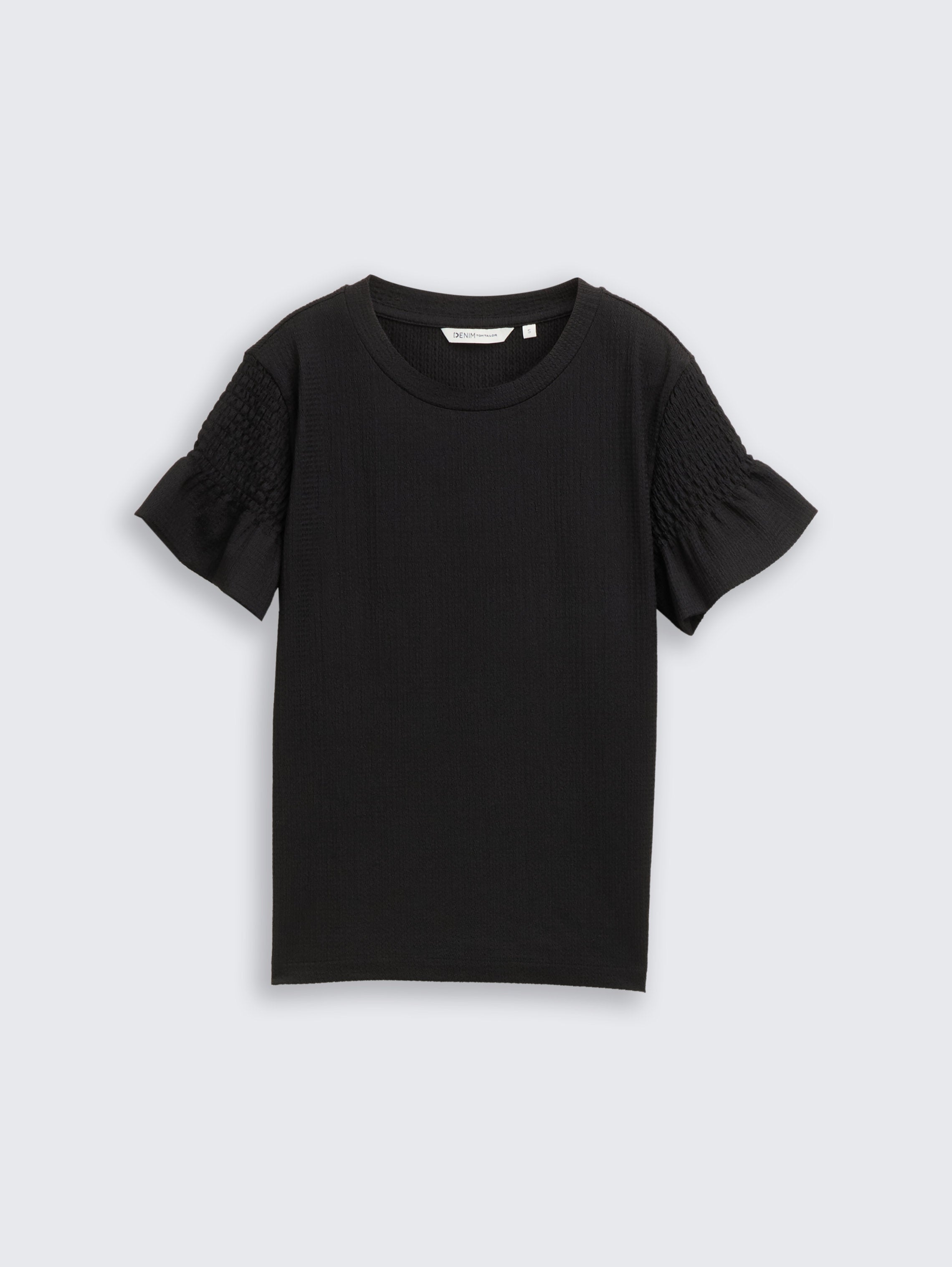 Tom Tailor_T-Shirt with Smock Details_1046554_14482_06