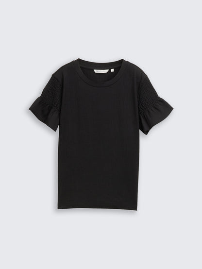 Tom Tailor_T-Shirt with Smock Details_1046554_14482_06