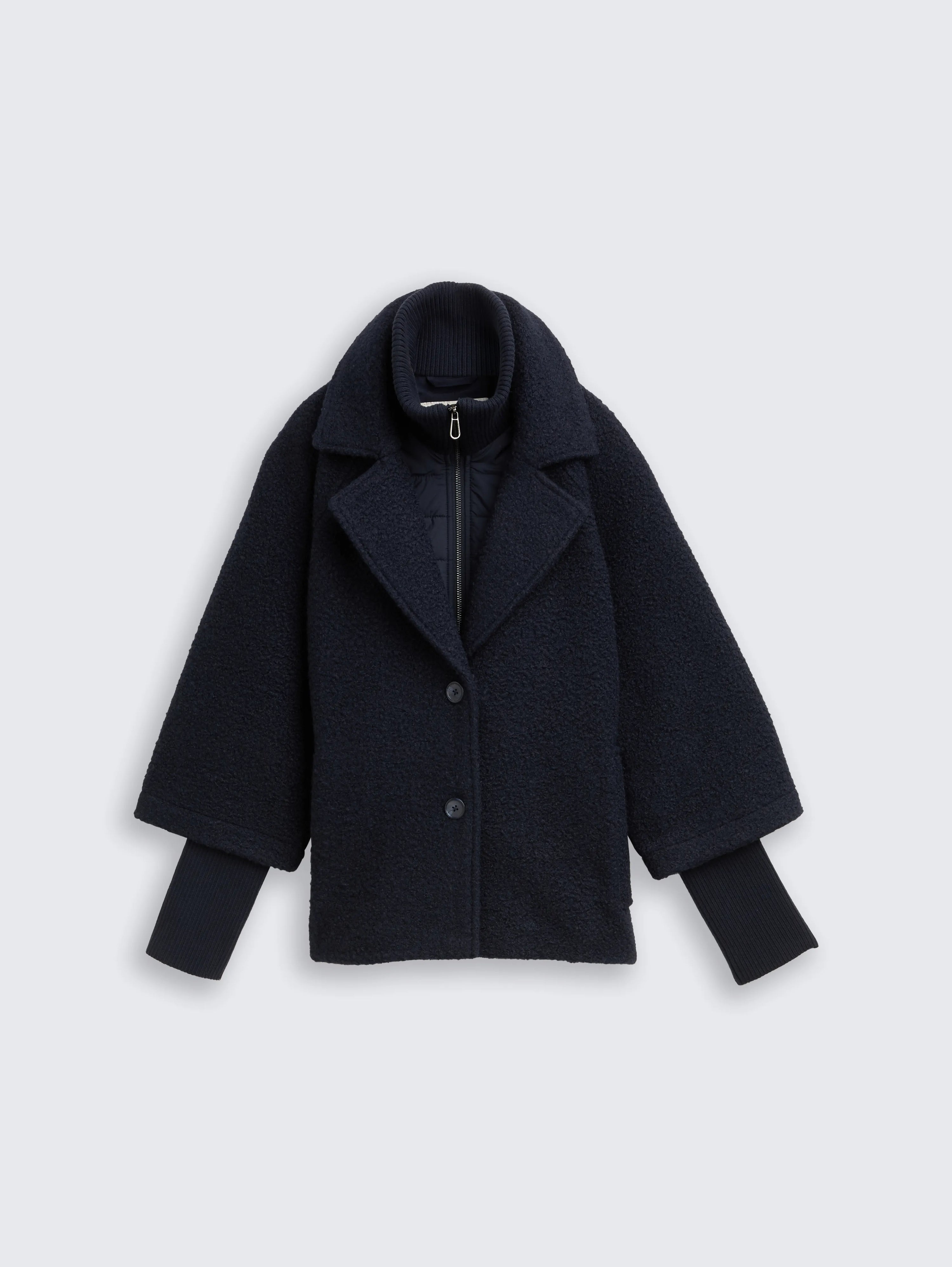 Tom Tailor_0_BouclŽ Cape Jacket in a 2-In-1 Look_1046602_10668_01