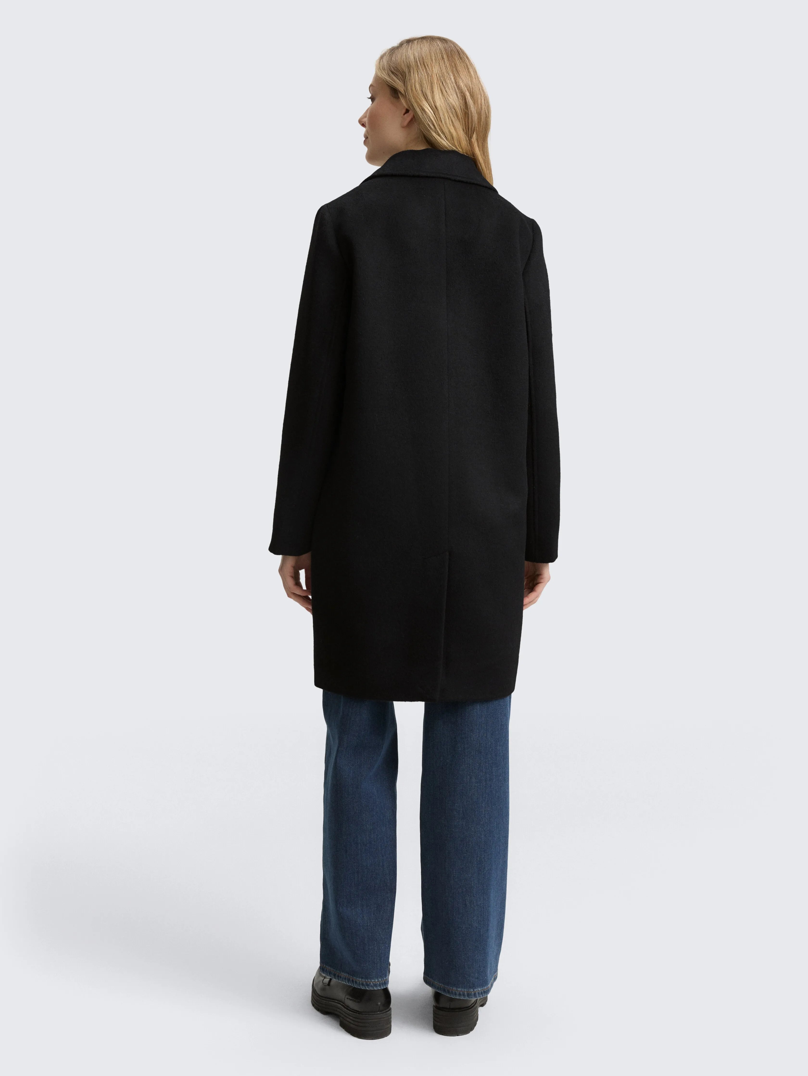 Tom Tailor_0_Wool Coat with Slit Pockets_1046603_14482_03