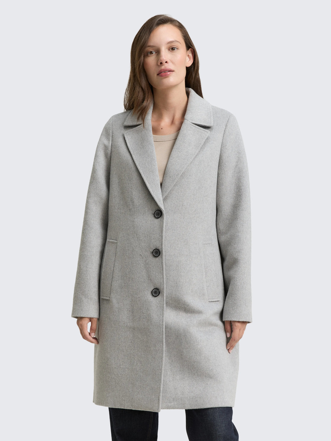 Tom Tailor_0_Wool Coat with Slit Pockets_1046603_21373_02