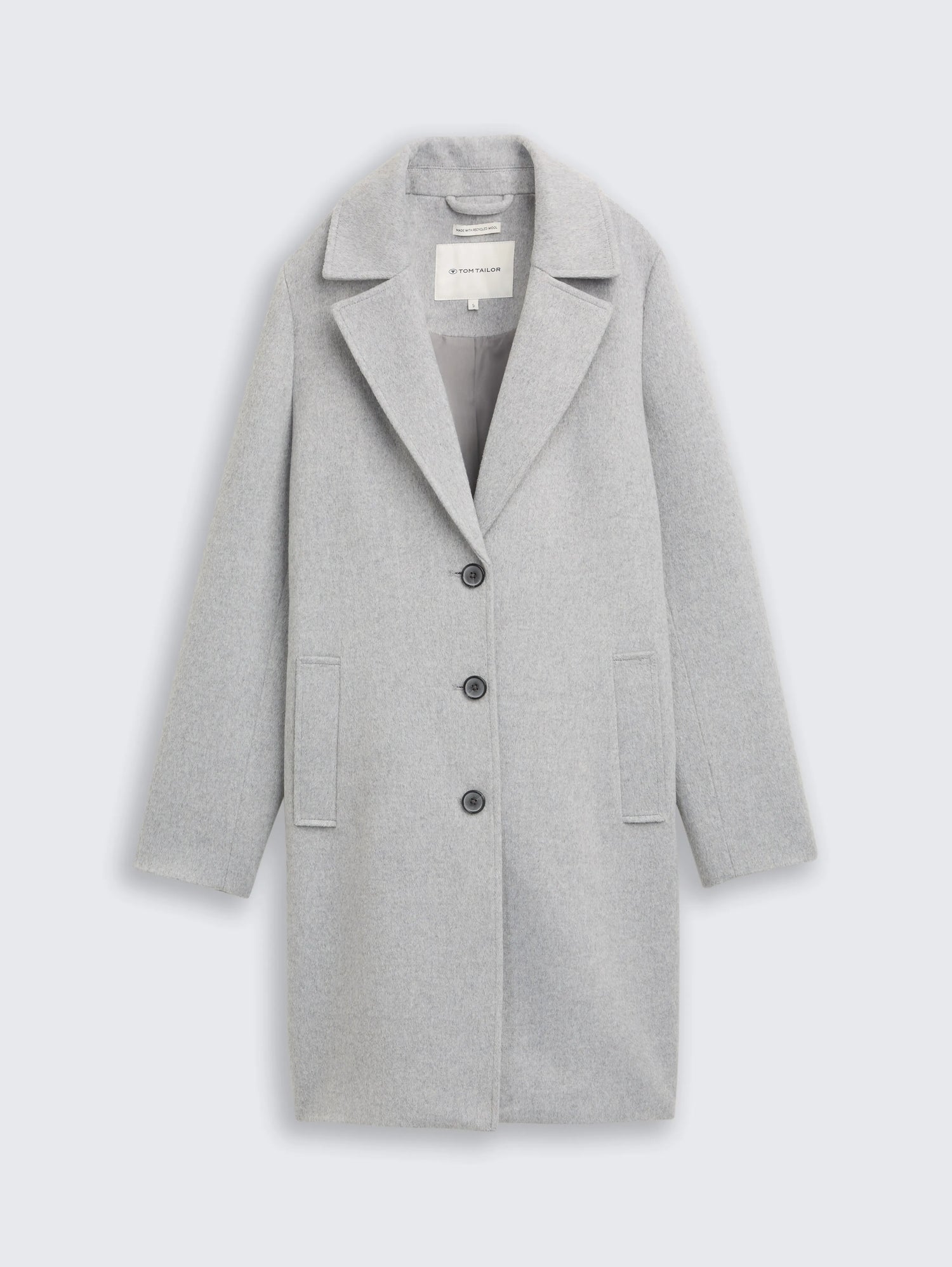 Tom Tailor_0_Wool Coat with Slit Pockets_1046603_21373_04