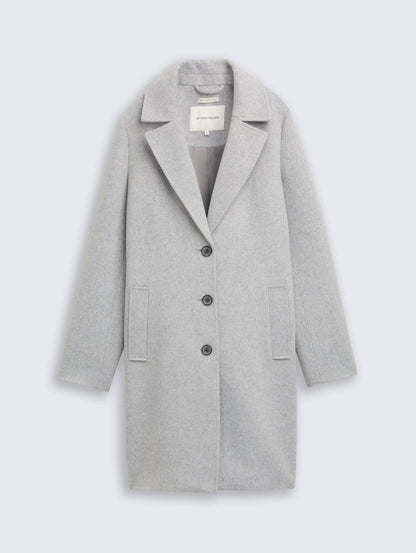 Tom Tailor_0_Wool Coat with Slit Pockets_1046603_21373_04