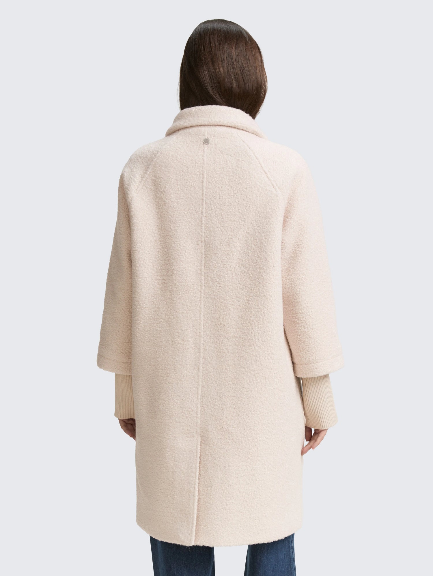 Tom Tailor_Black_BouclŽ Coat with Stand-Up Collar_1046604_27609_03