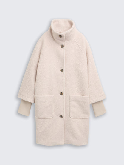 Tom Tailor_Black_BouclŽ Coat with Stand-Up Collar_1046604_27609_04