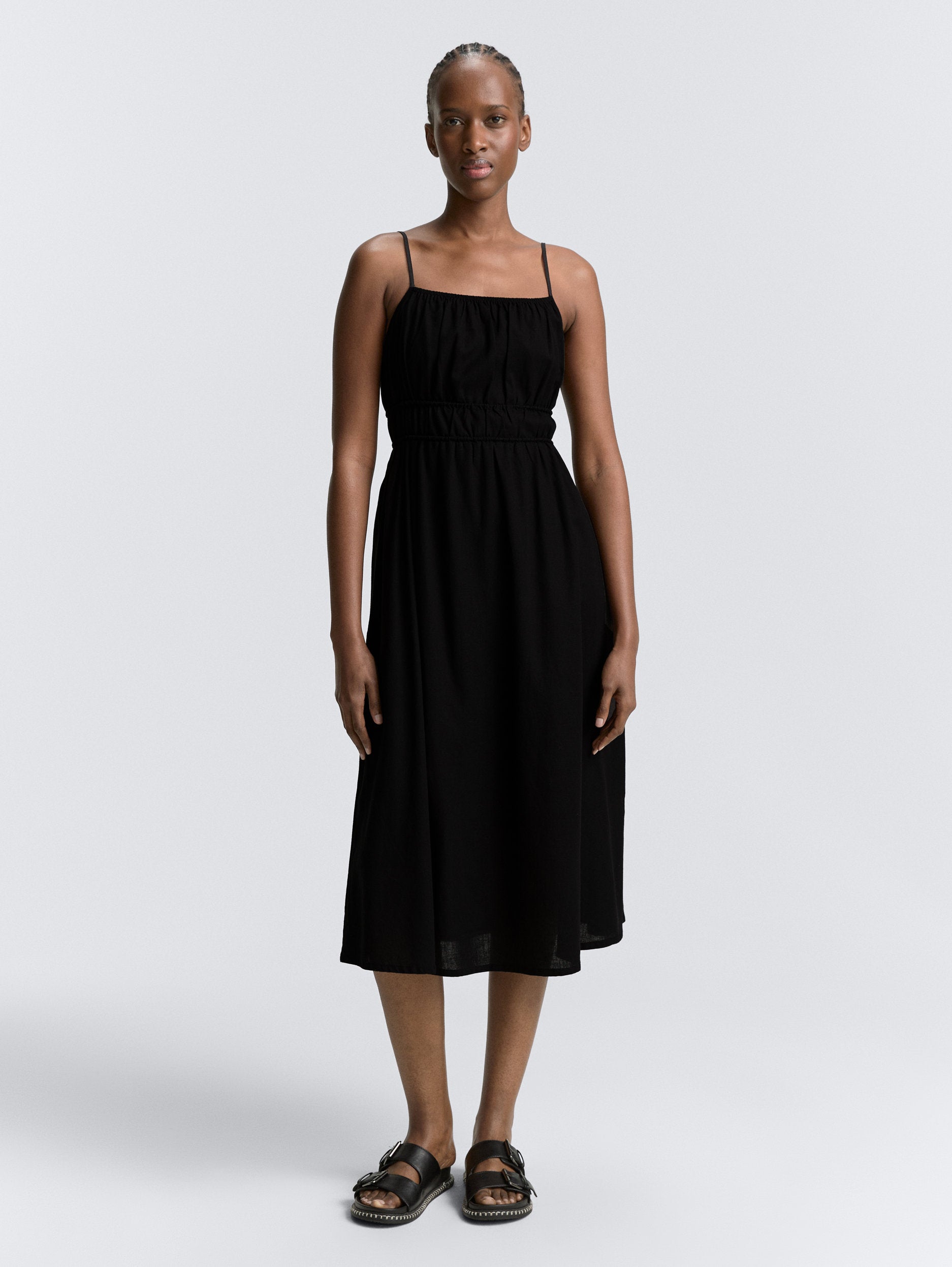 Tom Tailor_Midi Strap Dress with Linen_1046650_14482_01