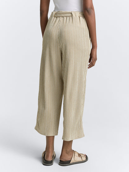 Tom Tailor_High Waist Culotte Trousers with Tie Belt_1046839_37812_02