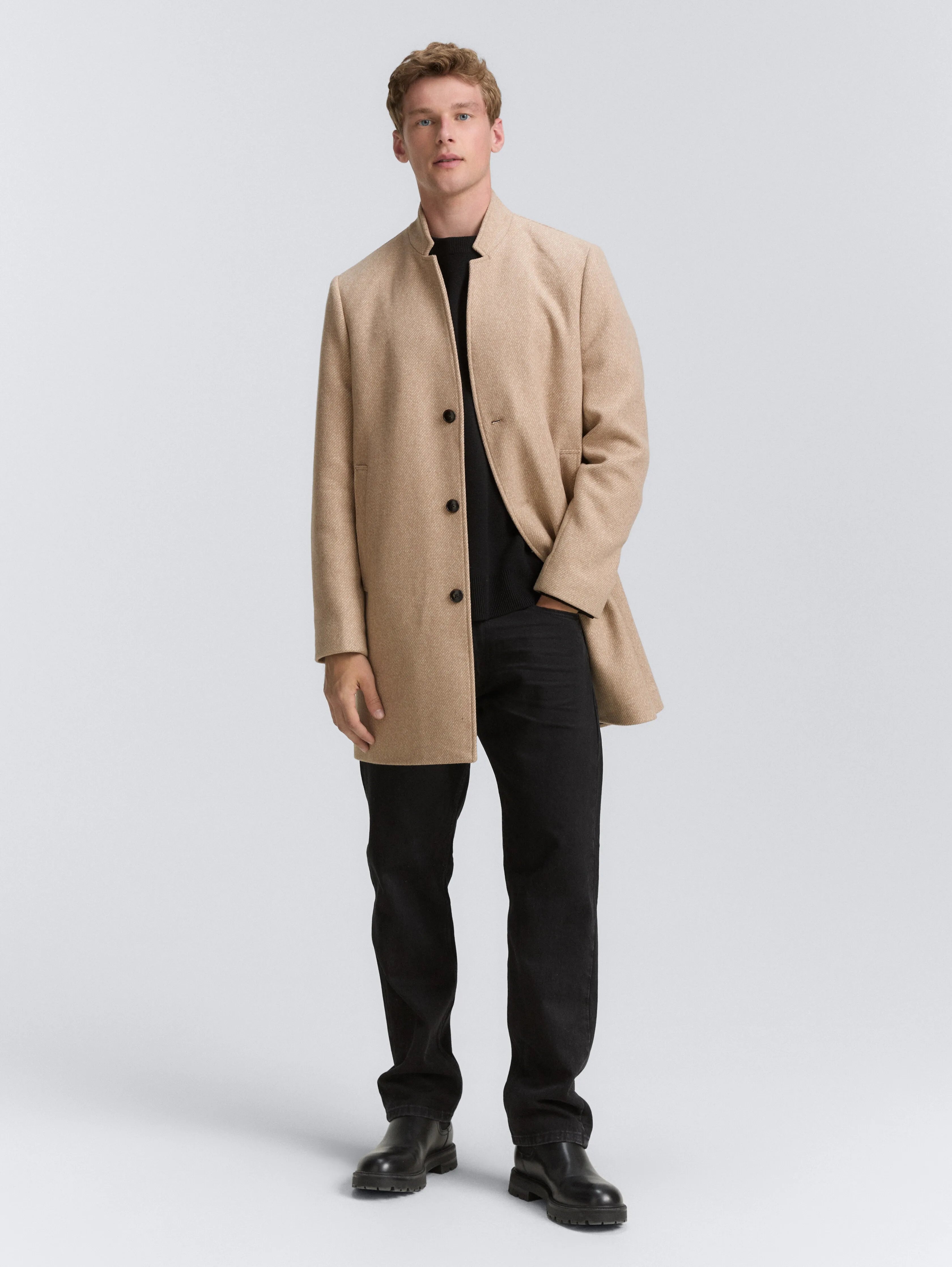 Tom Tailor_0_Wool Coat with Stand-Up Collar_1046905_38271_01