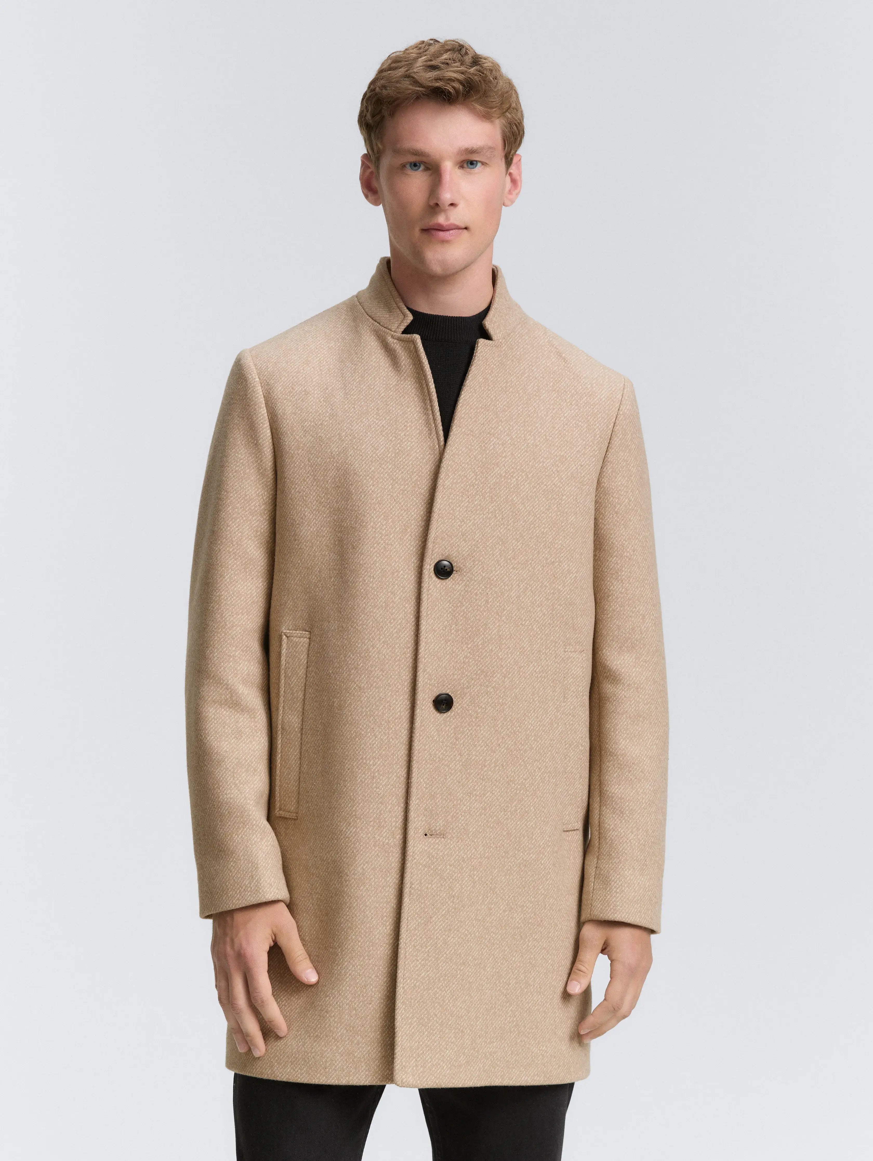 Tom Tailor_0_Wool Coat with Stand-Up Collar_1046905_38271_02