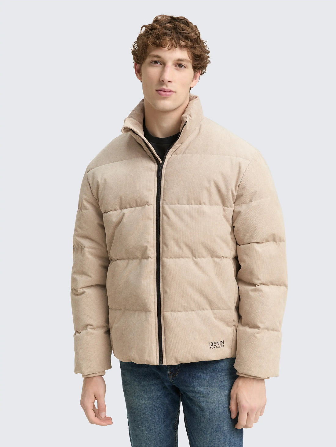 Tom Tailor_0_Corduroy Puffer Jacket with Stand-Up Collar_1046916_11032_02