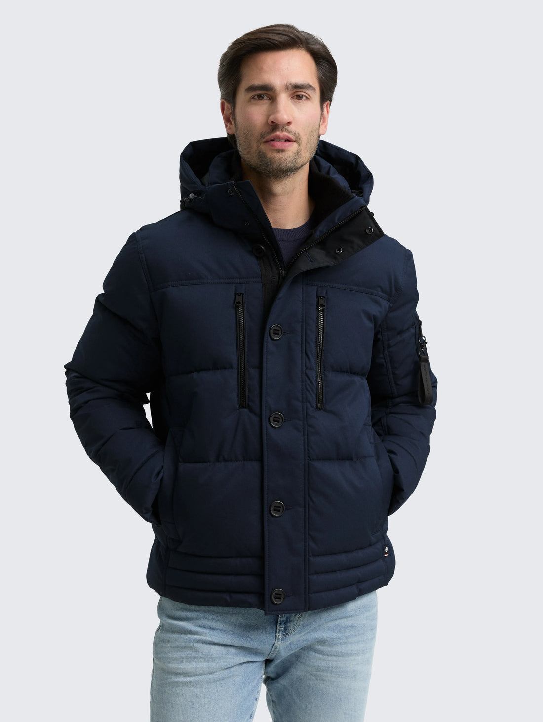 Tom Tailor_0_Puffer Jacket with Detachable Hood_1046971_10668_02