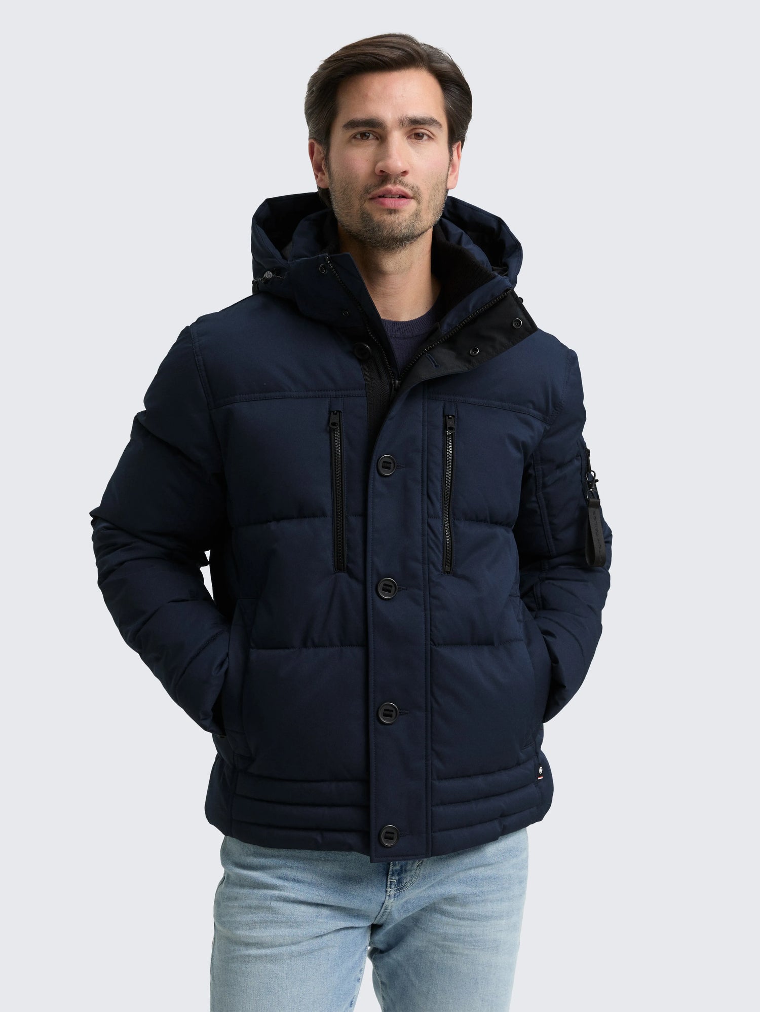 Tom Tailor_0_Puffer Jacket with Detachable Hood_1046971_10668_02
