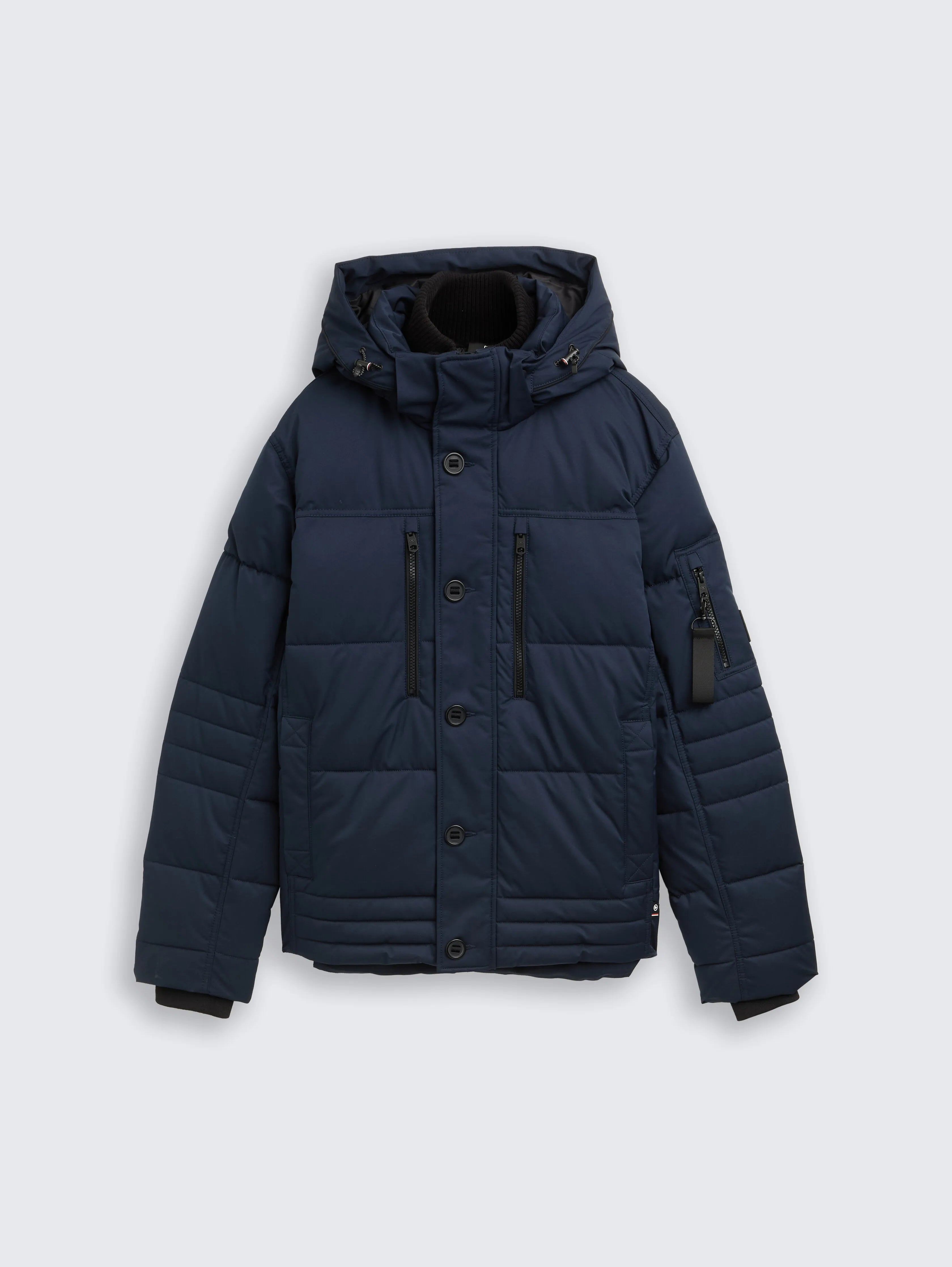 Tom Tailor_0_Puffer Jacket with Detachable Hood_1046971_10668_04