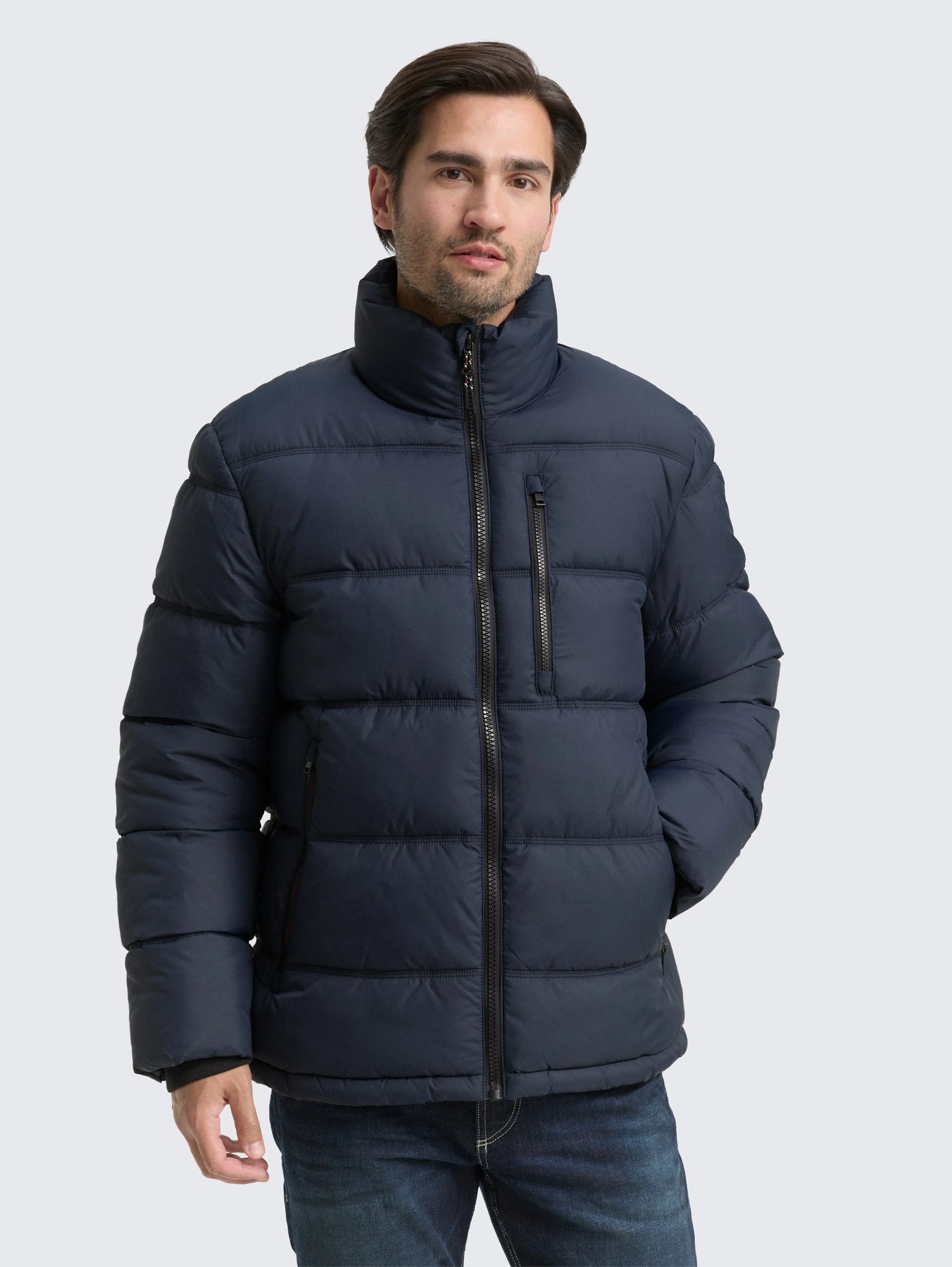 Tom Tailor_Blue_Puffer Jacket Made From Water-Repellent Material_1046974_10668_02