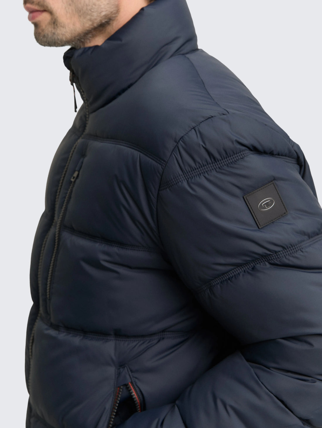 Tom Tailor_Blue_Puffer Jacket Made From Water-Repellent Material_1046974_10668_05