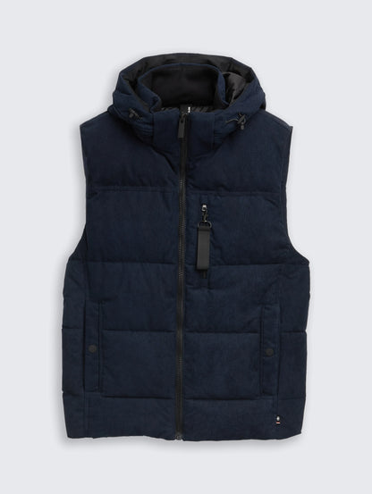 Tom Tailor_Black_Puffer Waistcoat with Detachable Hood_1046976_10668_04