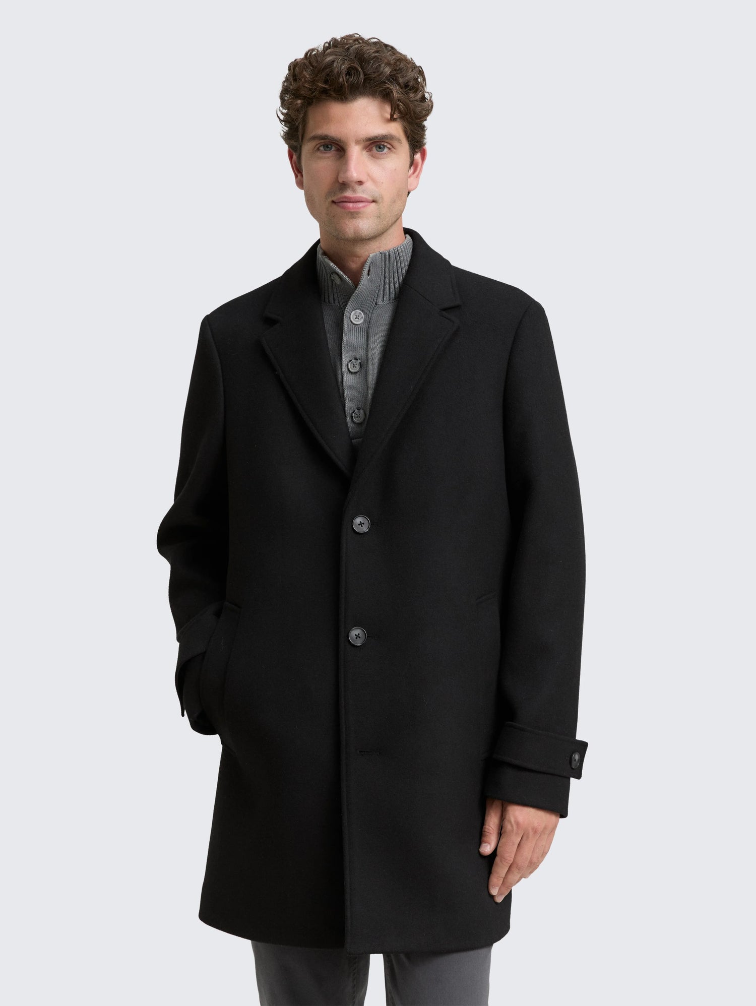 Tom Tailor_0_Wool Coat with Lapel Collar_1046987_29999_02