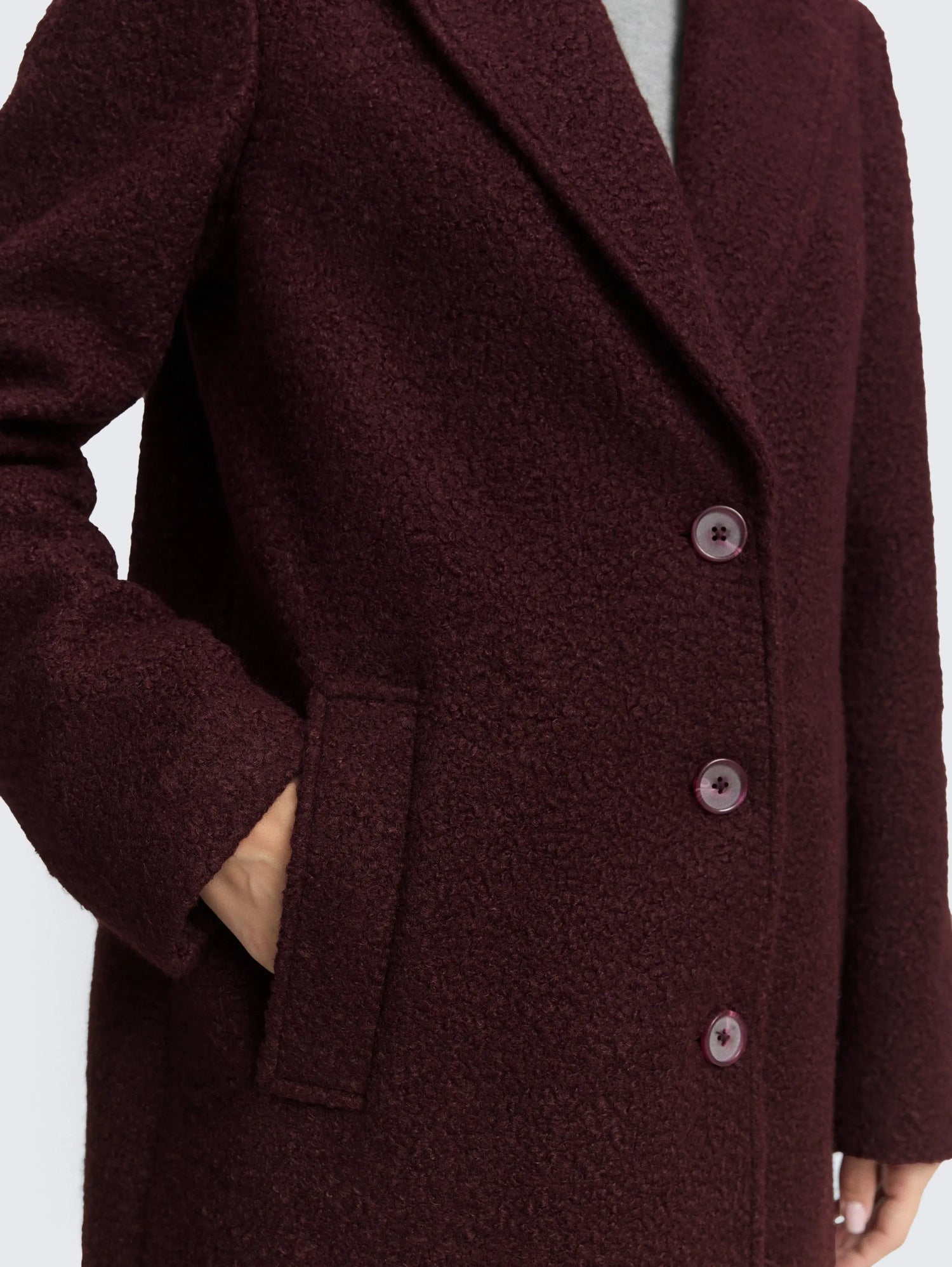 Tom Tailor_0_BouclŽ Coat with Lapel Collar_1047055_14405_05