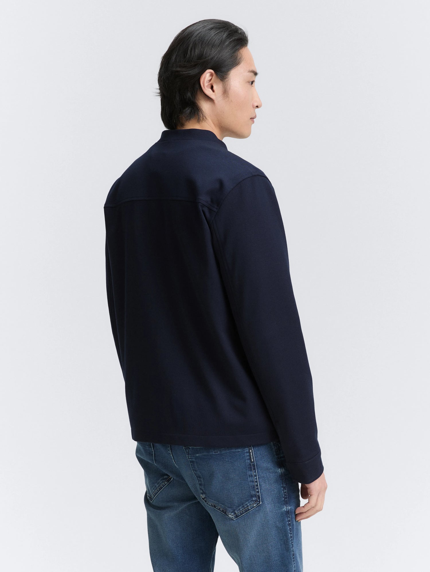 Tom Tailor_0_PiquŽ Blouson Jacket with Bomber Collar_1047274_10668_04