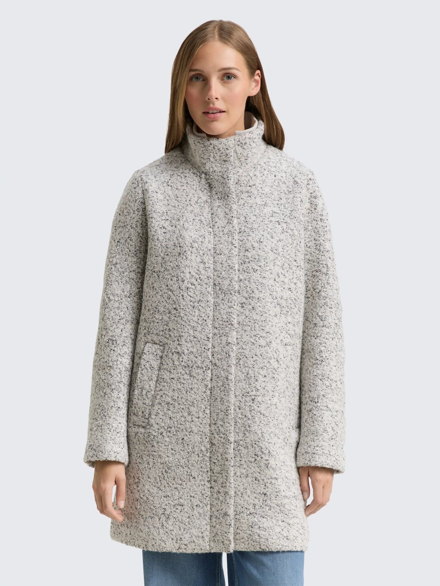 Tom Tailor_0_BouclŽ Wool Coat with Stand-Up Collar_1047539_35878_02