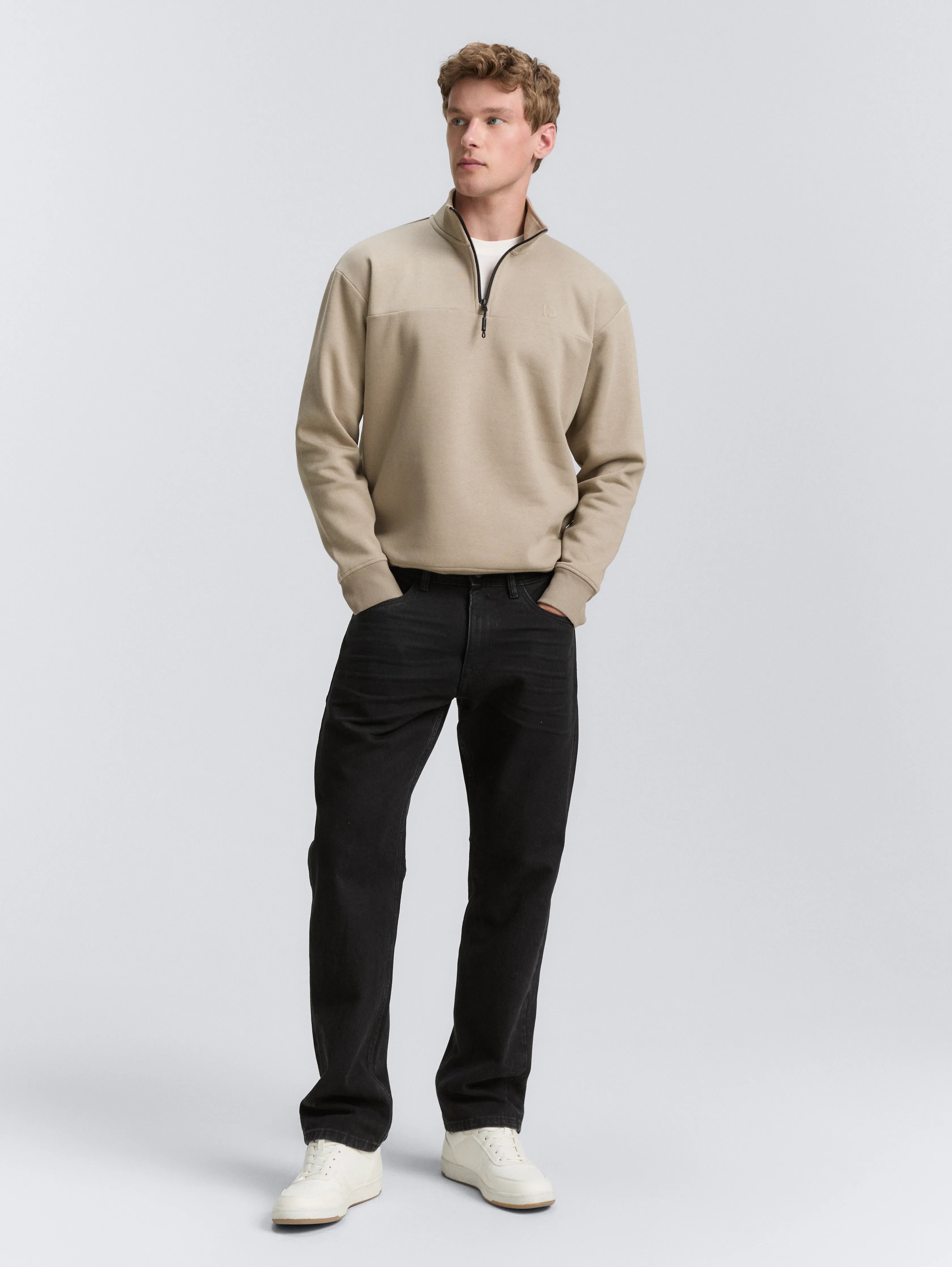 Tom Tailor_0_Troyer Sweatshirt with Logo Print_1047553_38323_03