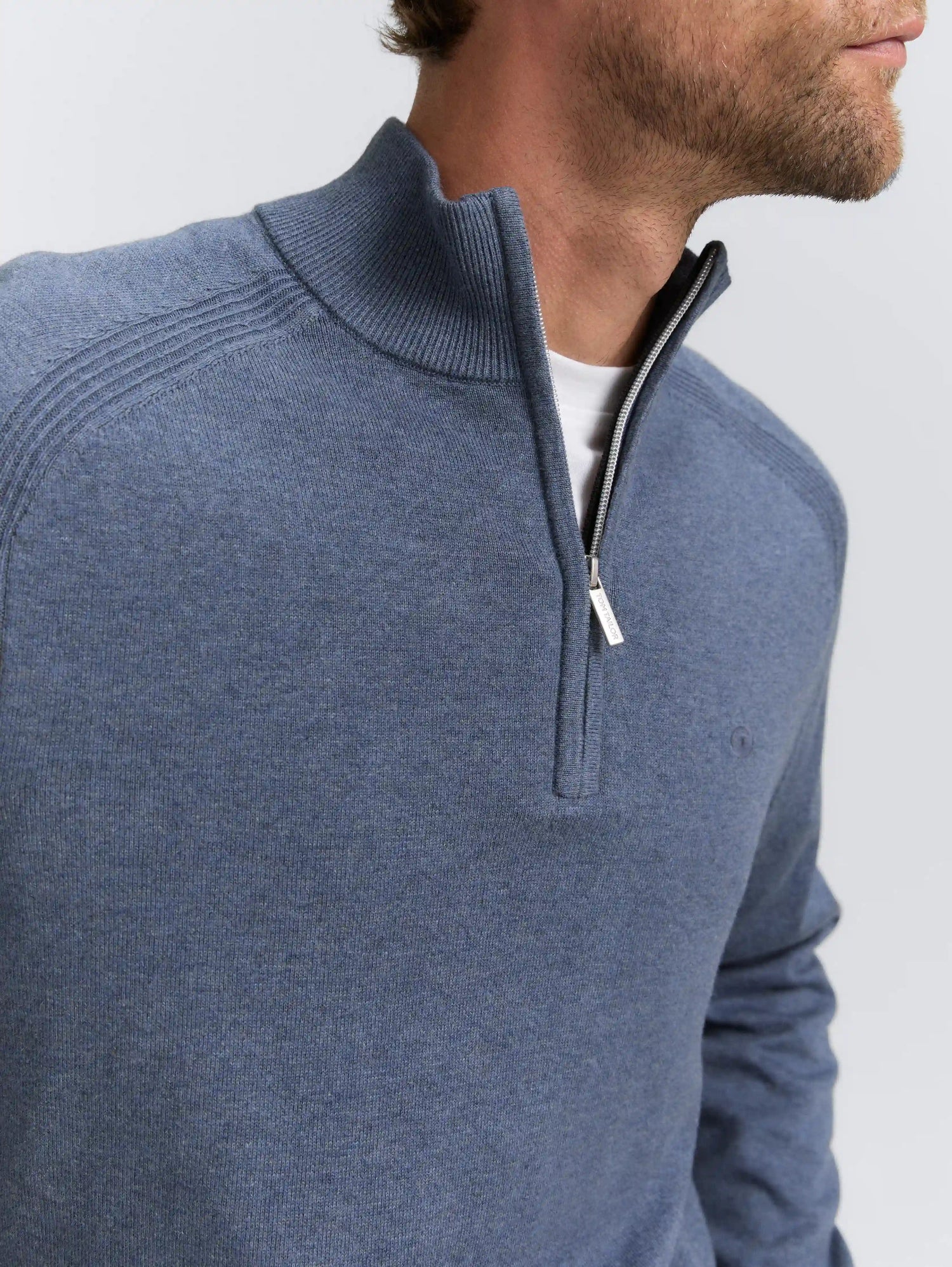 Tom Tailor_0_Troyer Knitted Jumper with Logo Embroidery_1047569_18964_05