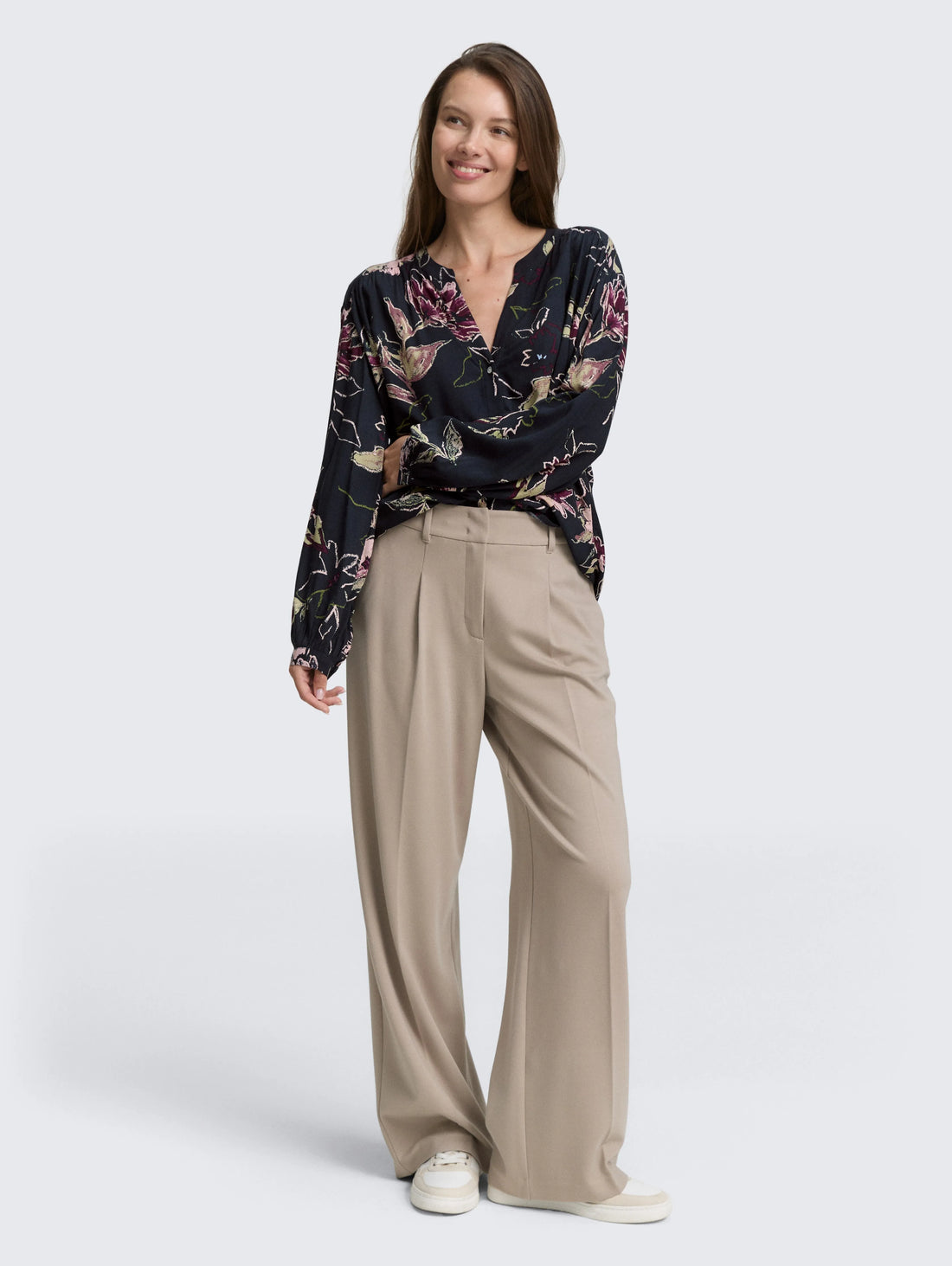 Tom Tailor_0_Loose Fit Blouse with Pattern_1047584_38400_01